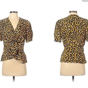 Multi-colored Animal Print Top